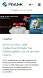 Mobile Screenshot of frank-gmbh.de